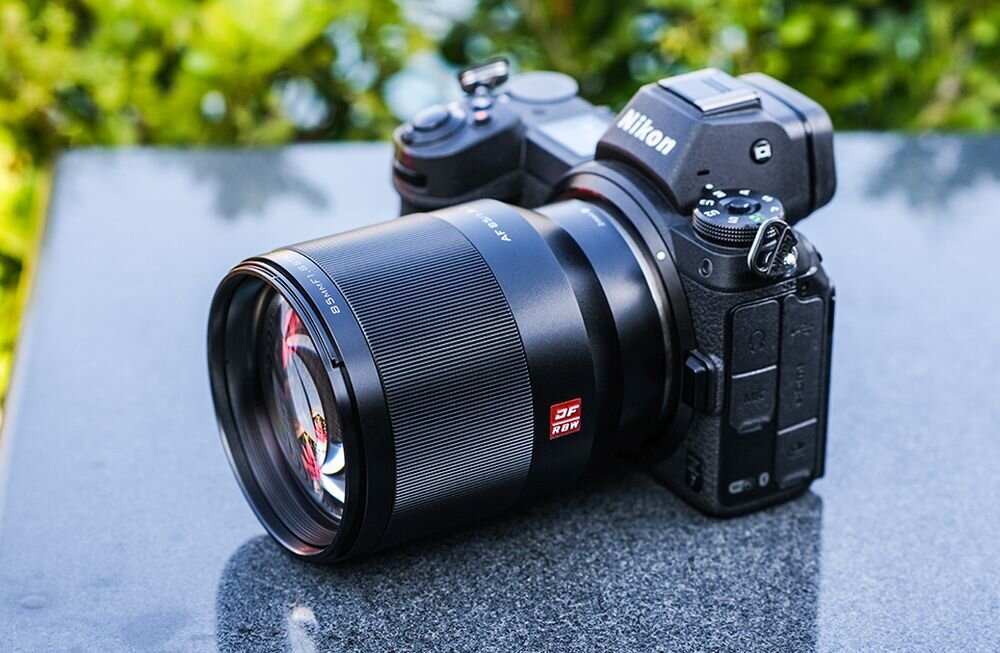 Obiektyw VILTROX AF 85mm f-1.8 STM Mark II Nikon Z   ogniskowa przysłona ostrość pierścienie optyka soczewki powłoki montaż bagnet światło jasność zoom filtry waga
