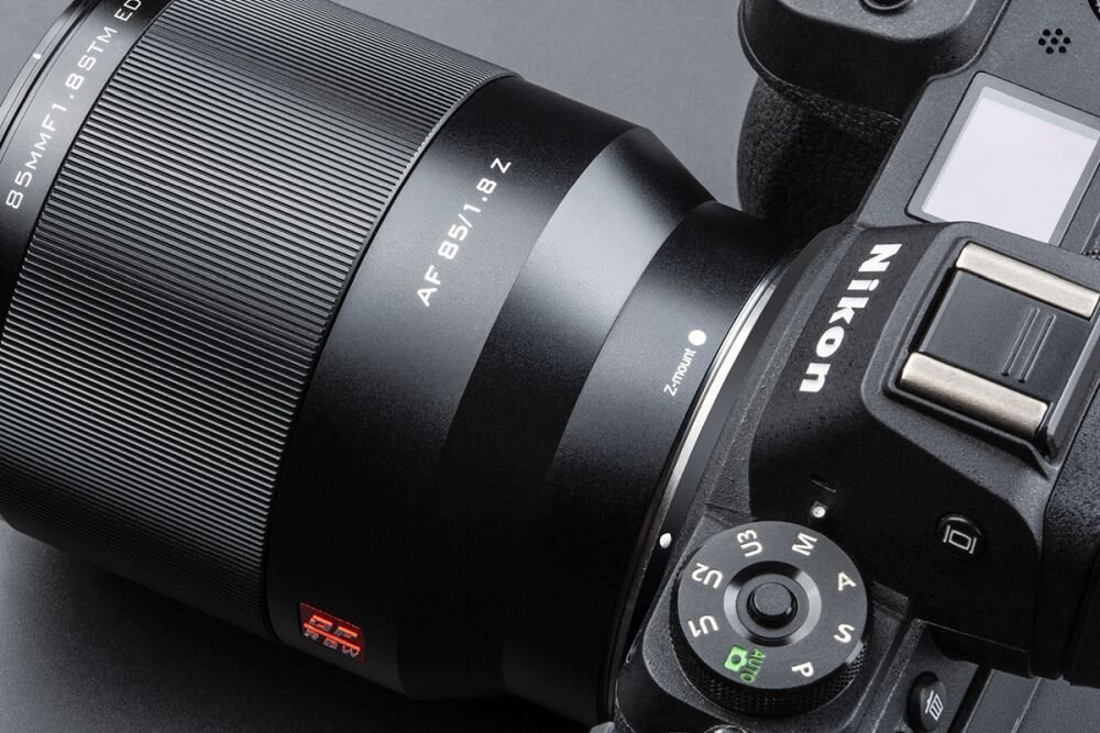 Obiektyw VILTROX AF 85mm f-1.8 STM Mark II Nikon Z ogniskowa przysłona ostrość pierścienie optyka soczewki powłoki montaż bagnet światło jasność zoom filtry waga