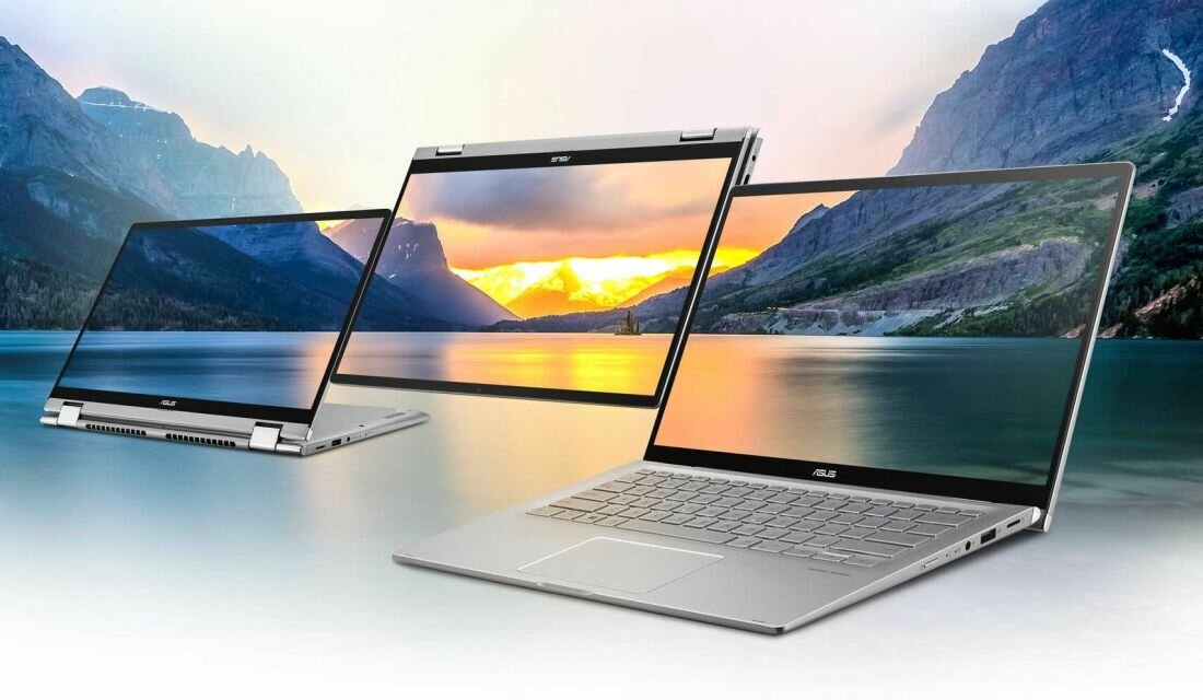 Laptop ASUS ZenBook Flip UM462 - Ekran