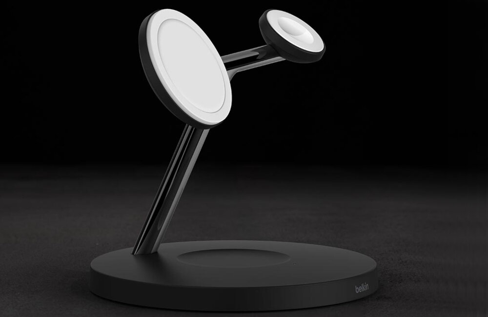 Ładowarka indukcyjna BELKIN 3w1 MagSafe 15W uchwyt na telefon stojak ładowarka
