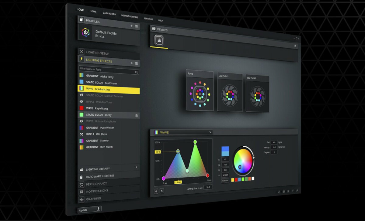CORSAIR-SP120-RGB-Elite-program
