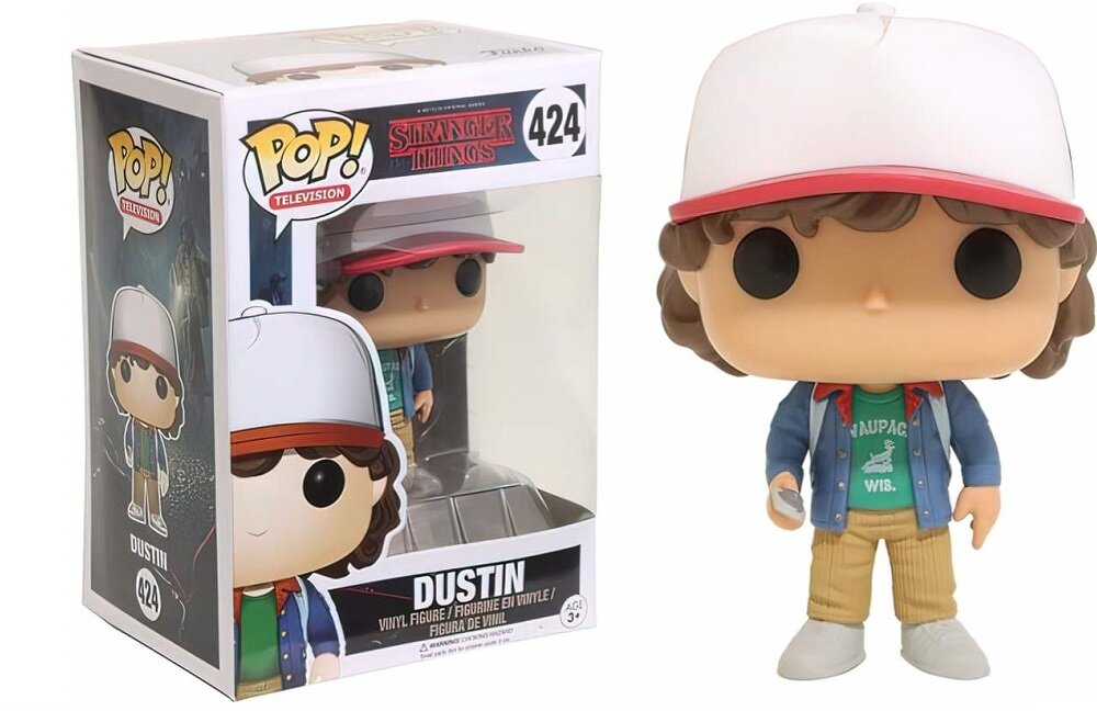 Figurka FUNKO Stranger Things Dustin Kultowa postać wysoka jakoścdla kolekcjonarów