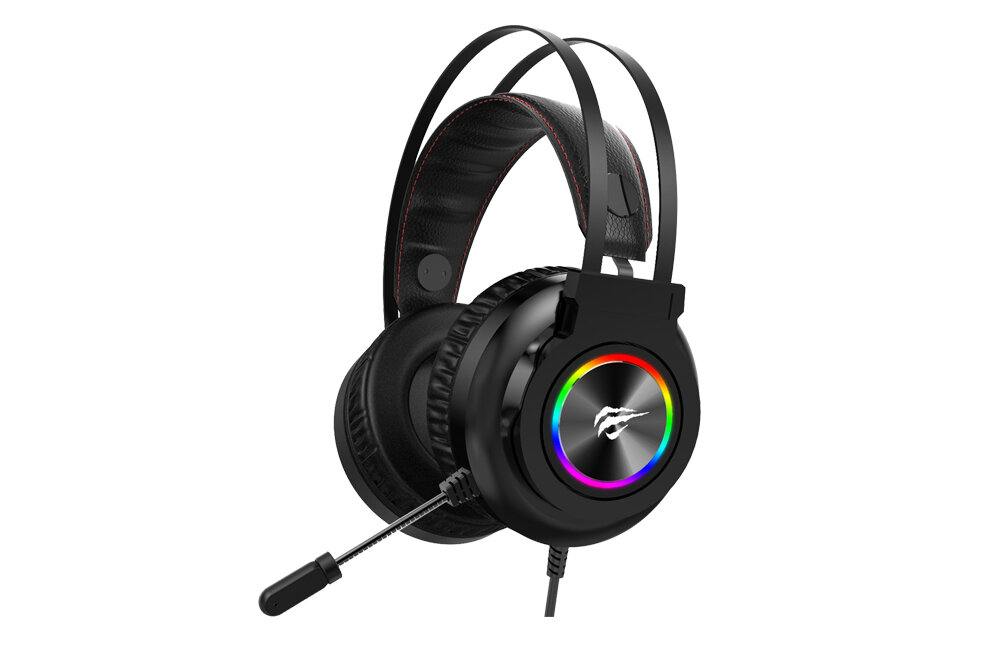 Słuchawki HAVIT Gamenote H654U lekkość funkcjonalność oświetlenie RGB