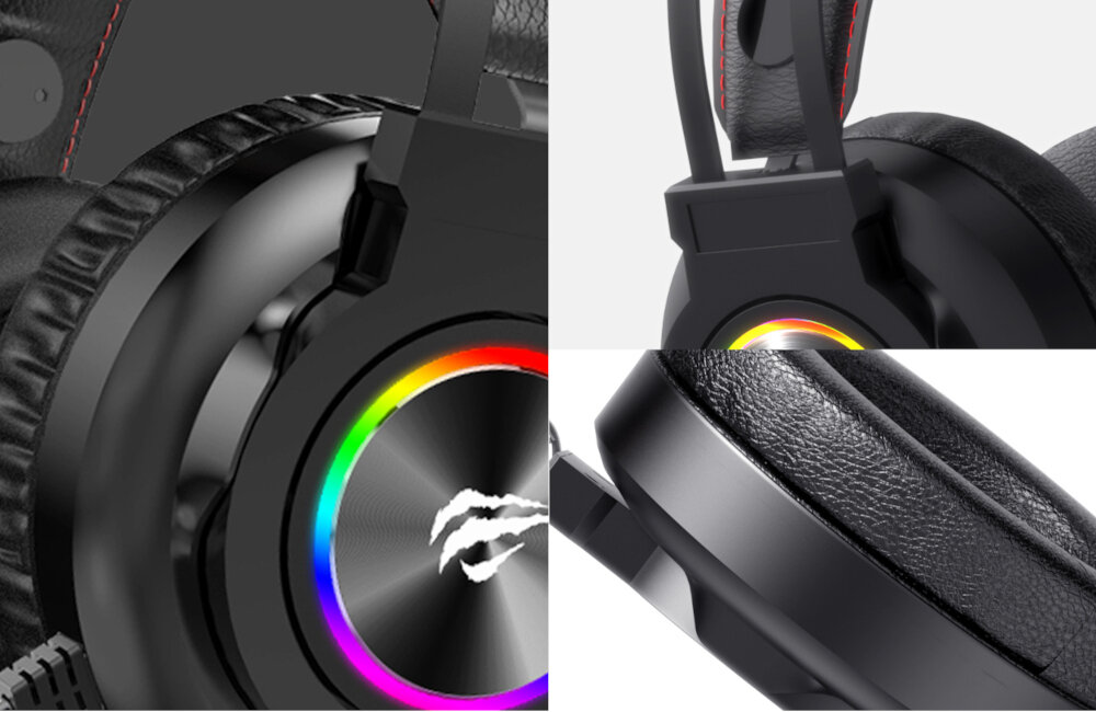 Słuchawki HAVIT Gamenote H654U przewód złącze USB