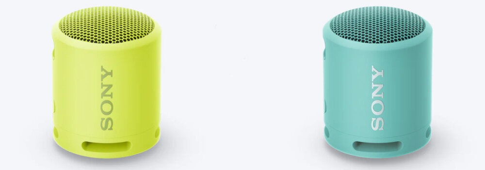 Głośnik mobilny SONY SRS-XB13  - dźwięk stereo