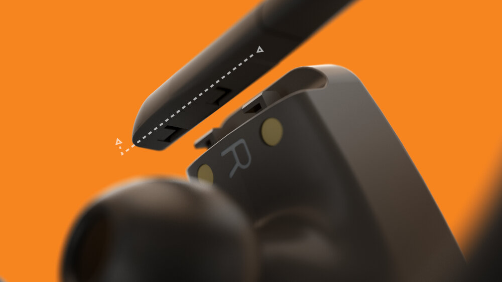 Słuchawki PHILIPS TAA5205BK/00 ergonomiczne nakładki
