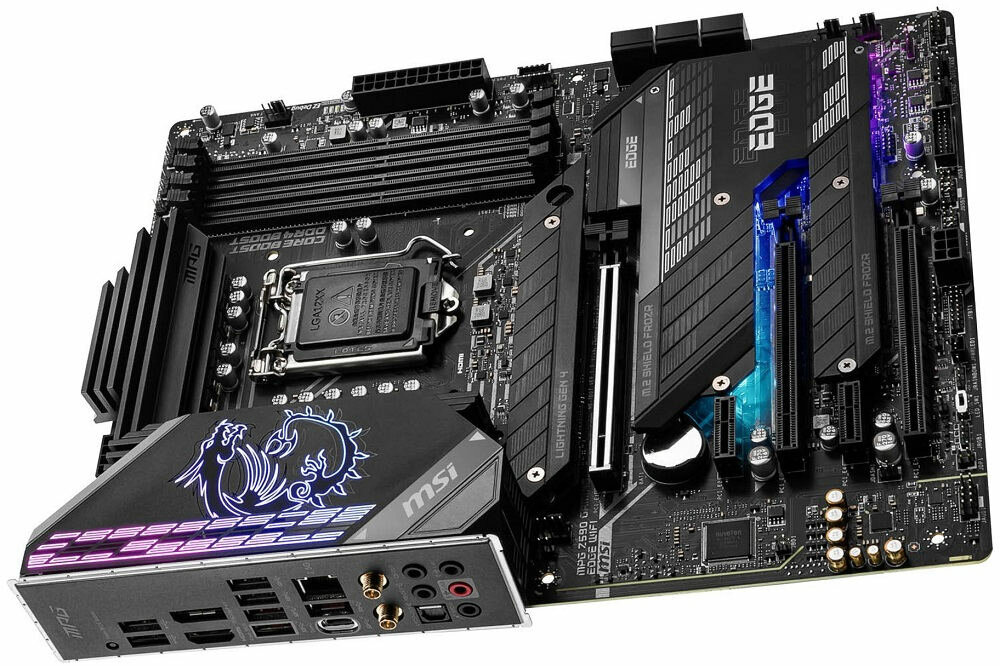 Płyta główna MSI Mpg Z590 Gaming Edge WiFi - wysoka wydajnosc