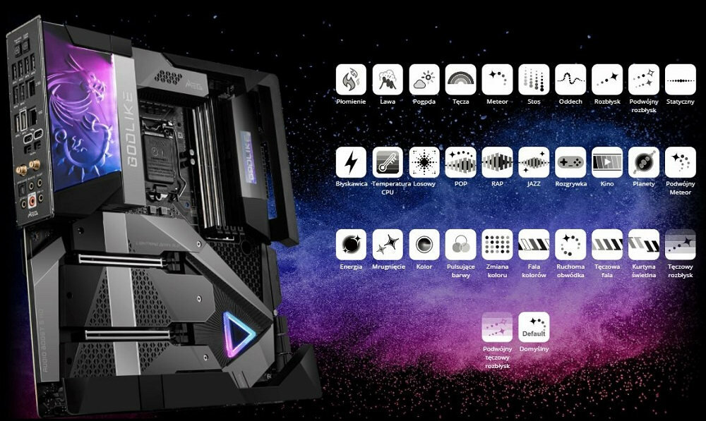 Płyta główna MSI Meg Z590 Godlike - porty USB 