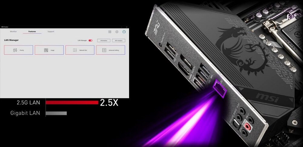 Płyta główna MSI Mpg Z590 Gaming Plus - ultraszybki internet