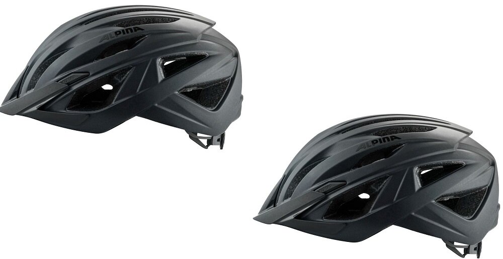 Kask rowerowy ALPINA Parana Czarny MTB (rozmiar L) - Alert SOS 
