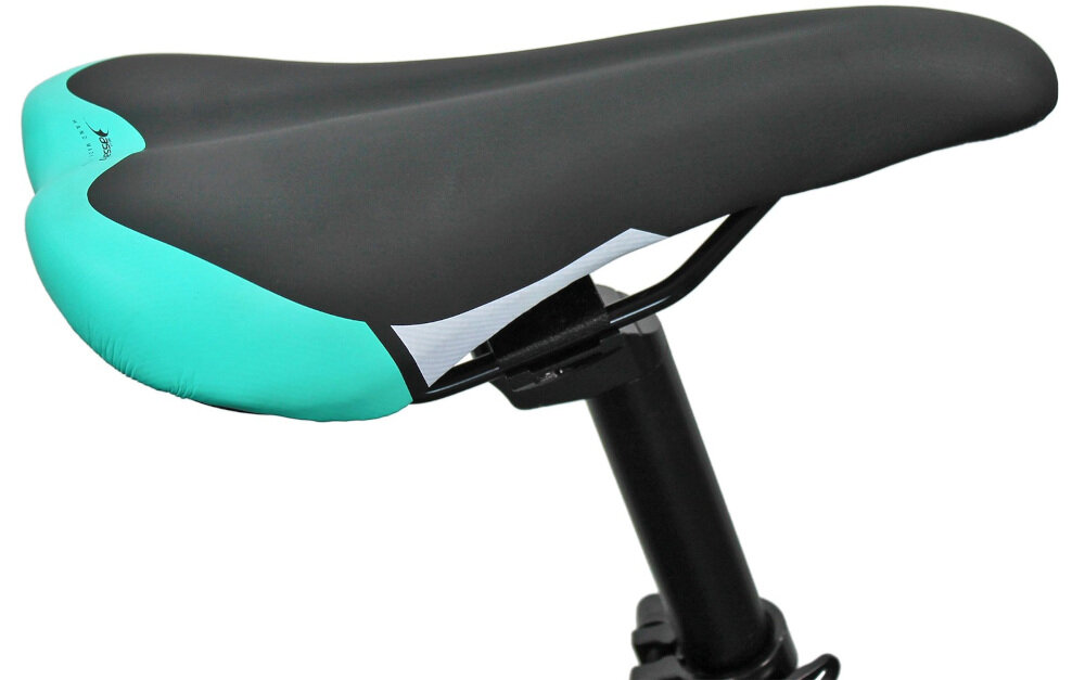 Rower górski MTB INDIANA X-Pulser 3.7 D15 27.5 cala damski Czarno-zielony sztyca siodła marki HI Corp siodełko marki SELLE BASSANO bardzo wygodne doskonały komfort