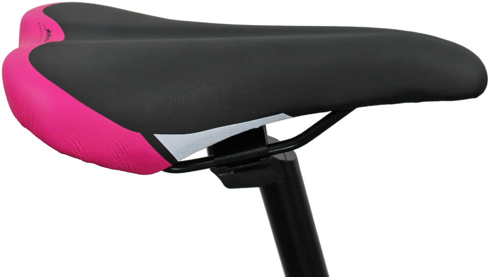 Rower górski MTB INDIANA X-Pulser 3.7 D17 27.5 cala damski Czarnoy sztyca siodła marki HI Corp siodełko marki SELLE BASSANO bardzo wygodne doskonały komfort