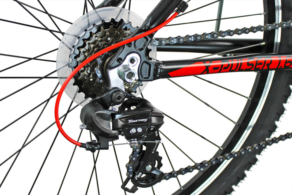 Rower górski MTB INDIANA X-Pulser 1.6 M17 przerzutki SHIMANO 18 biegów