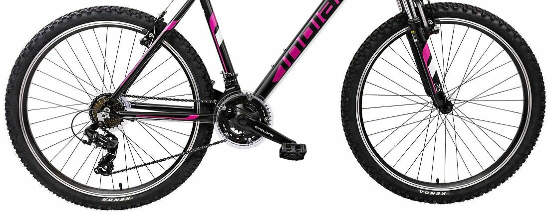Rower MTB INDIANA X-Pulser 1.6 D15 Czarno-fuksjowy - Koła