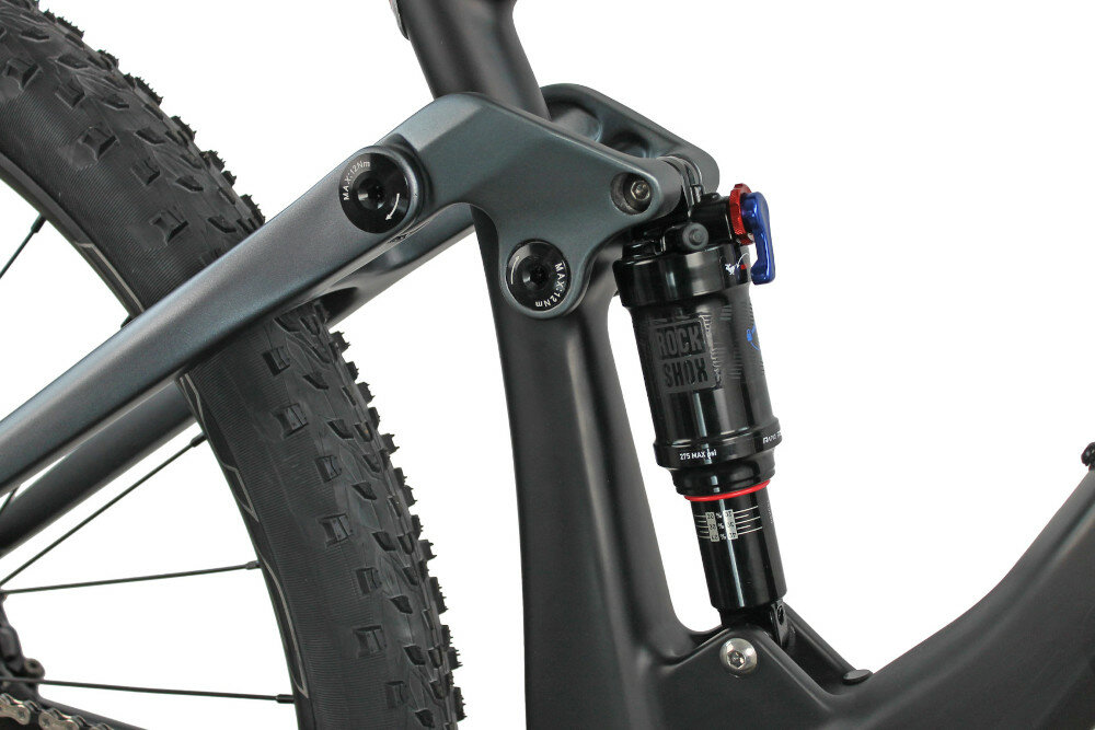 Rower górski MTB TORPADO Matador M19 29 cali męski szaro-czarny amortyzator przedni tylny