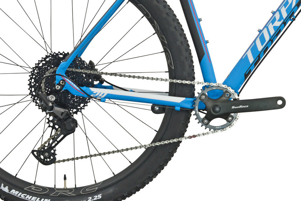 Rower górski MTB TORPADO Ribot A M19 29 cali męski Czerwono-czarny przerzutka sram elektroniczna