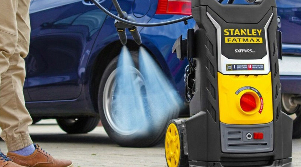 Myjka ciśnieniowa STANLEY SXFPW25DTS produktywność zabezpieczenie ciśnienie