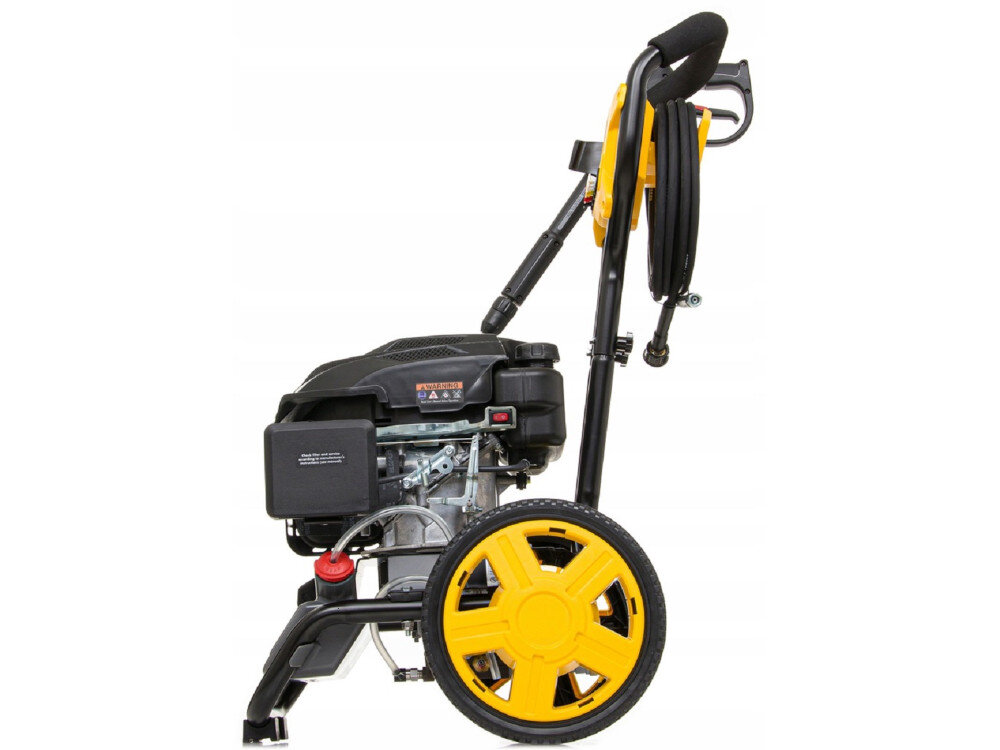 Myjka spalinowa STANLEY SXPW210TRA ciśnienie wody 207 barów przepływ 570 l/h 4-suwowy silnik benzynowy RATO EHRV175 moc 4,4 kW pojemność 159 cm3