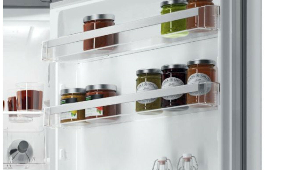 Lodówka HOTPOINT HA70BE73XO3 Nofrost 195.5cm Srebrna balkony