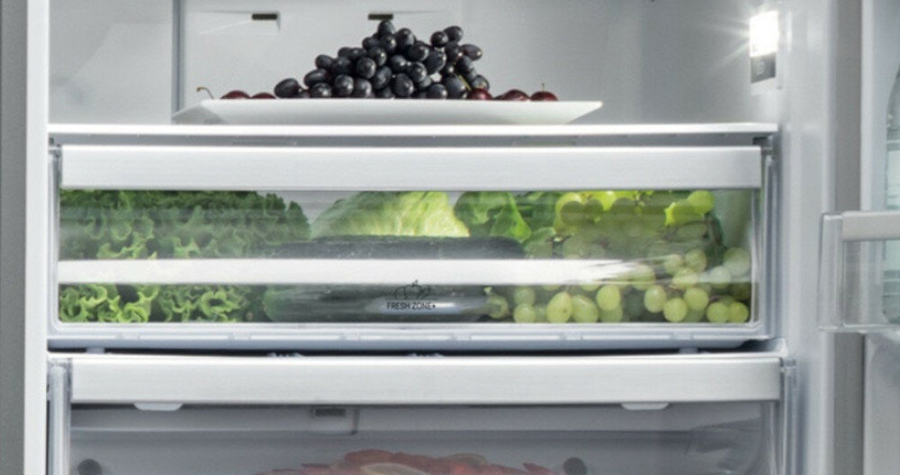 Lodówka HOTPOINT HA70BE73XO3 Nofrost 195.5cm Srebrna