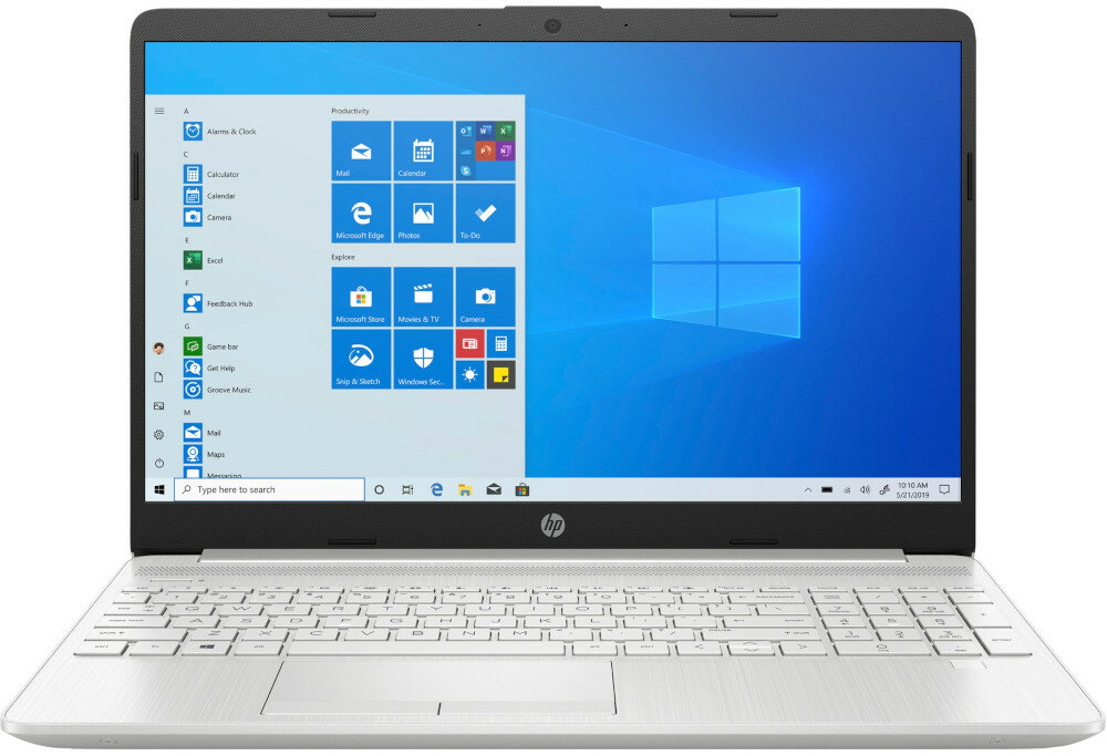 NOTEBOOK HP 15-dw3001nw I3-1115G4 8GB 256SSD INT 15.6 W10 SIL wyglad