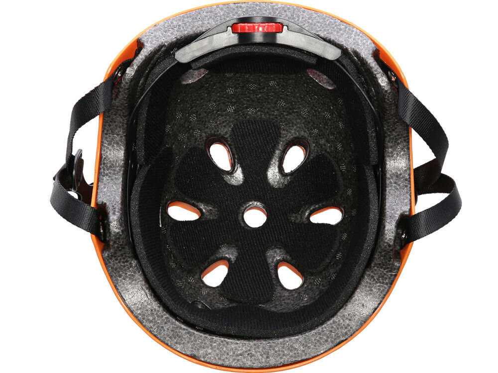 Kask rowerowy NILS EXTREME MTV12 Pomarańczowy (rozmiar L) pianka eps out-mold