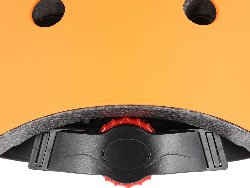 Kask rowerowy NILS EXTREME MTV12 Pomarańczowy (rozmiar L) regulacja pokrętło pasek