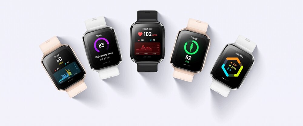 Smartwatch 70MAI Saphir Watch ekran bateria czujniki zdrowie sport pasek ładowanie pojemność rozdzielczość łączność sterowanie krew puls rozmowy smartfon aplikacja 