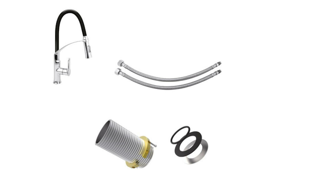 FALA-FLEXIBLE bateria montaż akcesoria wężyki przyłączeniowe uszczelki