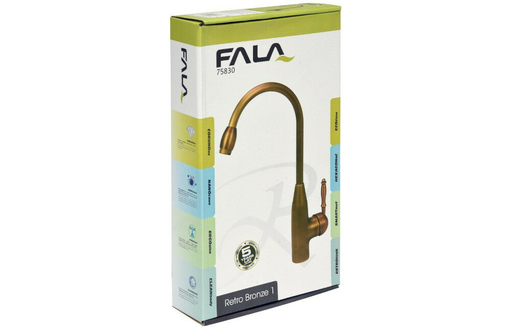 Bateria FALA Retro 1 75830 Brązowy  