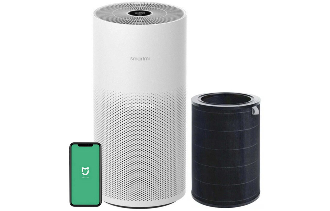 Oczyszczacz powietrza SMARTMI Air Purifier Zdalne sterowanie za pomocą MiHome