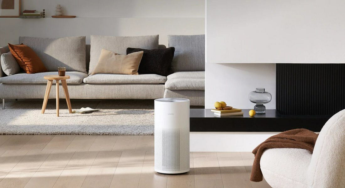 Oczyszczacz powietrza SMARTMI Air Purifier Potrojna filtracja powietrza Filtr HEPA H13 Filtr z weglem aktywnym filtr wstepny