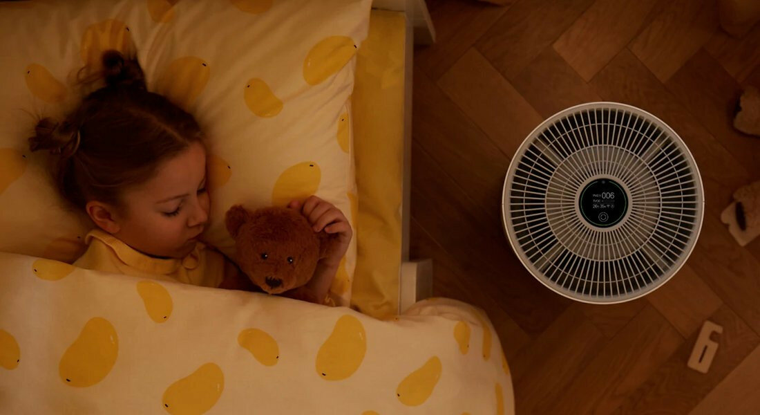 Oczyszczacz powietrza SMARTMI Air Purifier tryb nocny