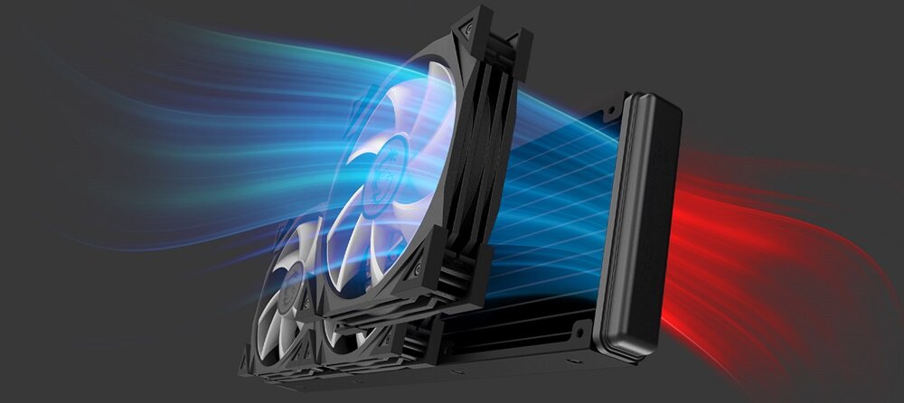 Chłodzenie MSI Mpg CoreLiquid K360- wentylatory