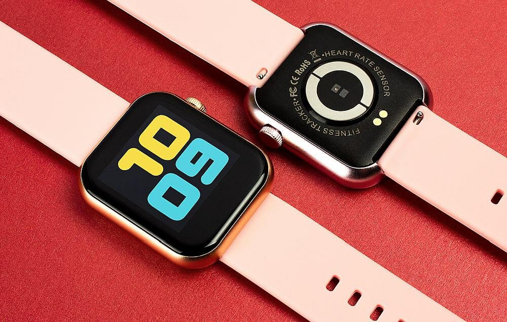Smartwatch COLMI P9 ekran bateria pomiar czujniki zdrowie sport tryby aplikacje łączność