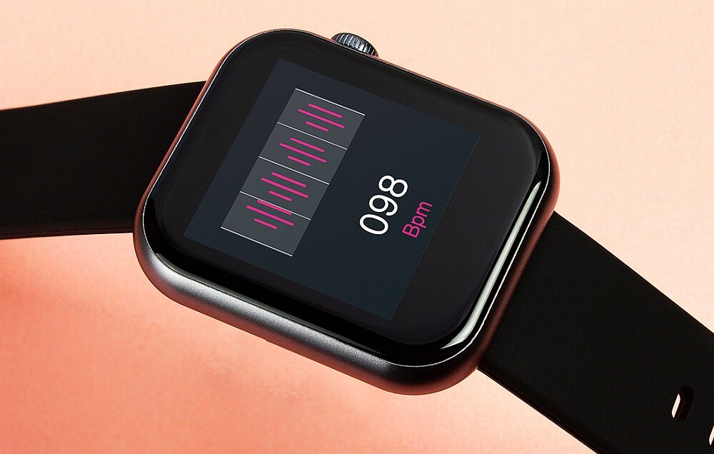 Smartwatch COLMI P9 ekran bateria pomiar czujniki zdrowie sport tryby aplikacje łączność