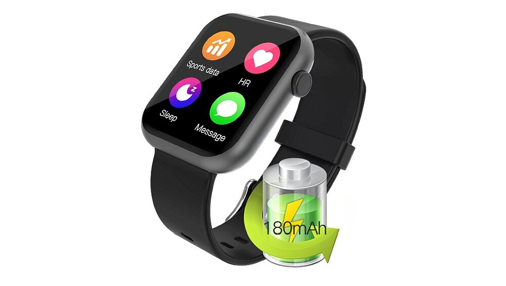 Smartwatch COLMI P9 ekran bateria pomiar czujniki zdrowie sport tryby aplikacje łączność