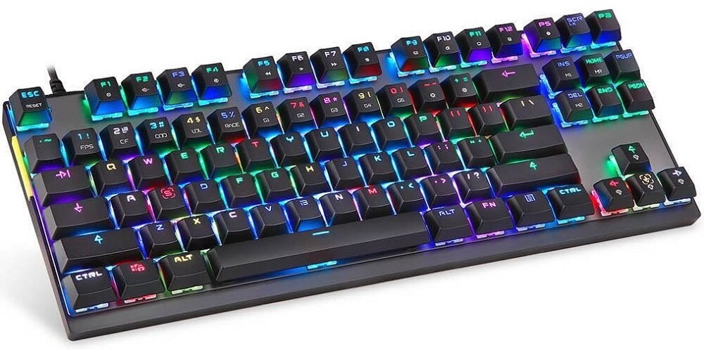 Klawiatura MOTOSPEED K82 RGB - podswietlenie