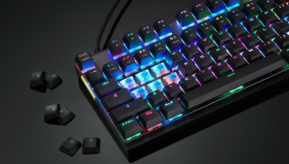 Klawiatura MOTOSPEED K82 RGB - wytrzymalosc