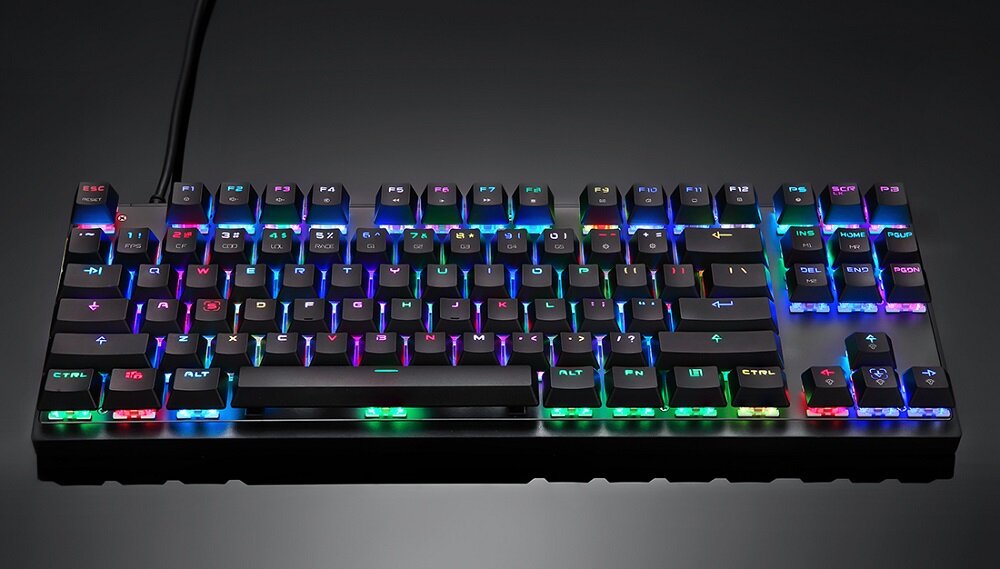 Klawiatura MOTOSPEED K82 RGB - Niewielkie rozmiary