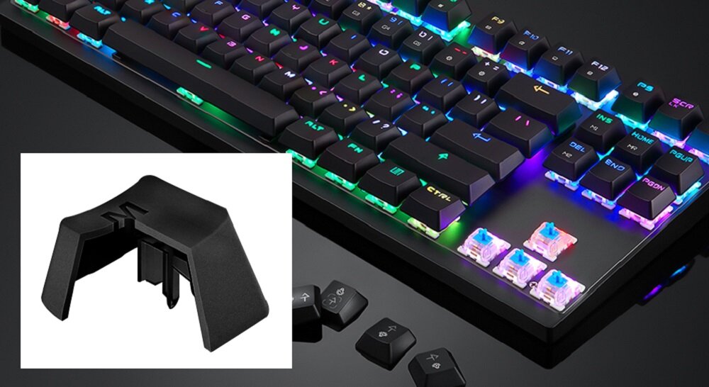 Klawiatura MOTOSPEED K82 RGB - przewododwa lacznosc