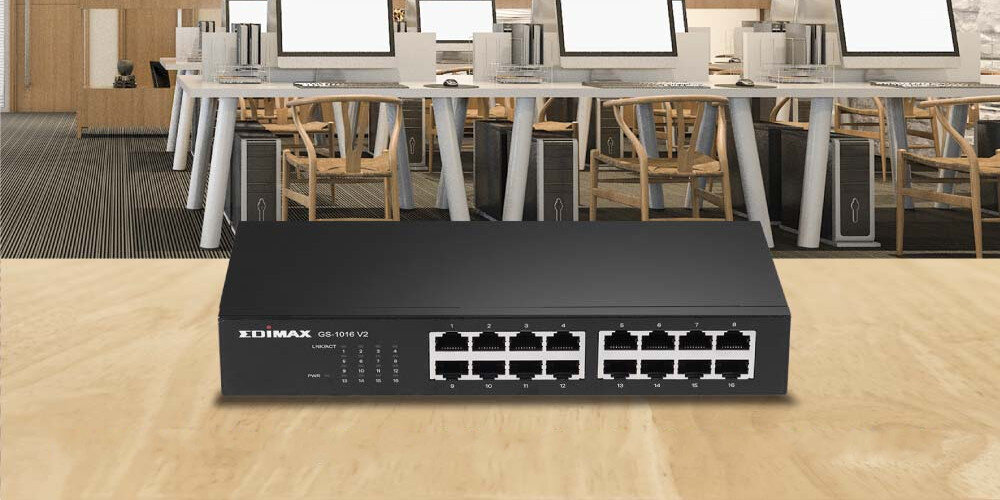 Switch EDIMAX GS-1016 V2 algorytmy architektura przełączanie funkcje