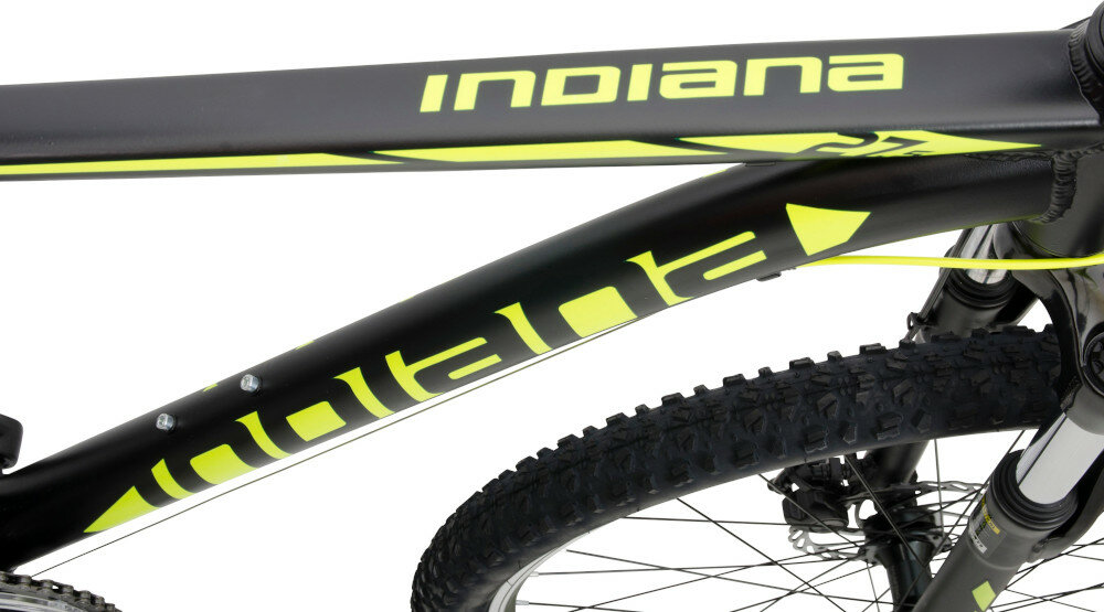 Rower górski MTB INDIANA X-Pulser 2.7 M18 27.5 cala męski Czarno-żółty rama wzrost