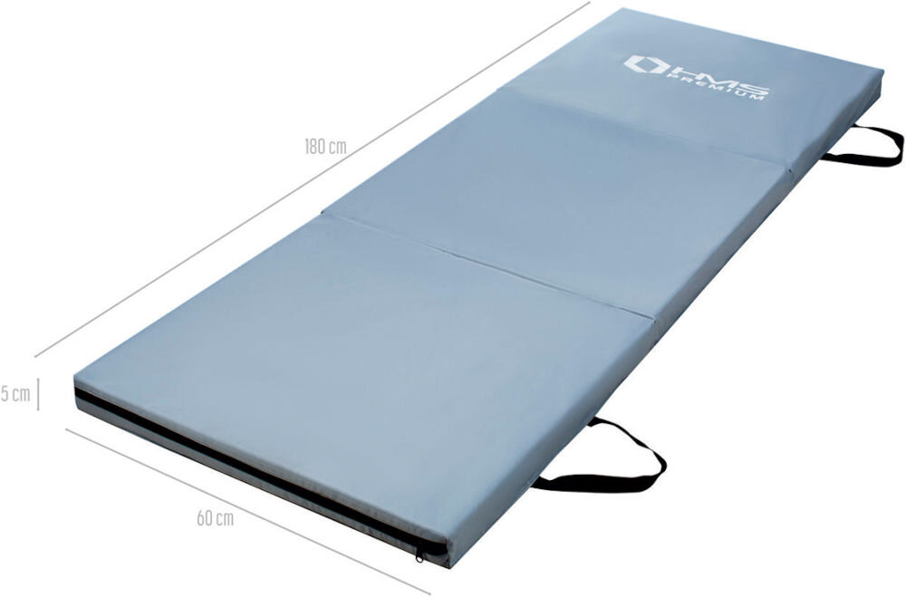 Materac gimnastyczny HMS Premium MGS02 szary wymiary waga