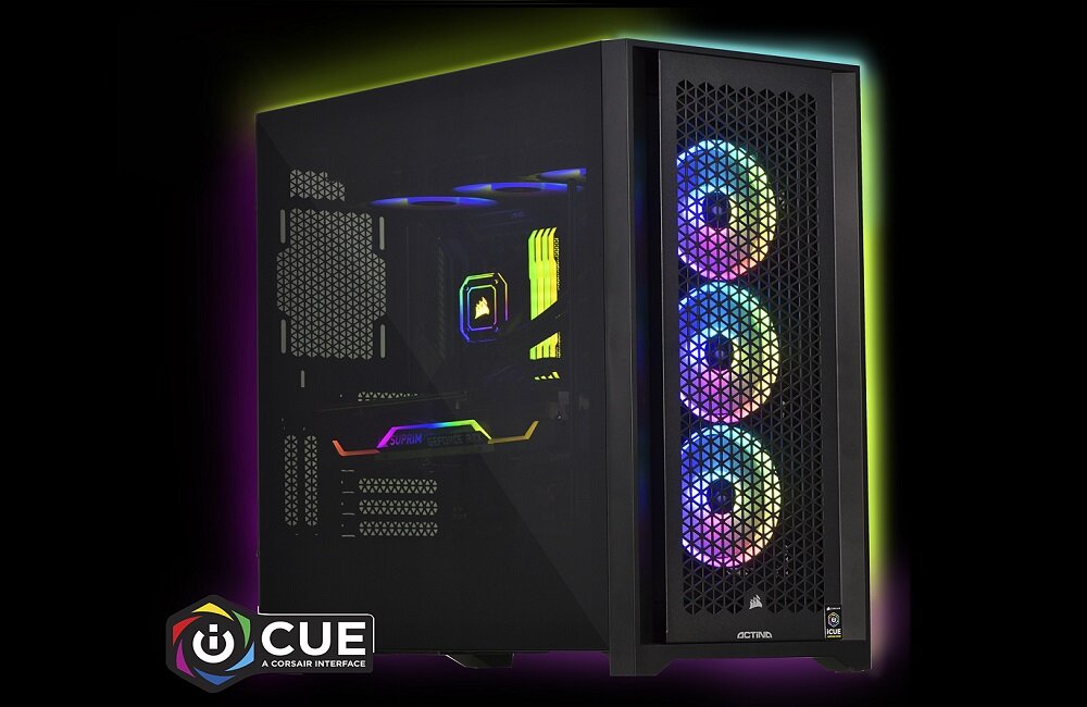 Komputer ACTINA iCUE Mocny zawodnik