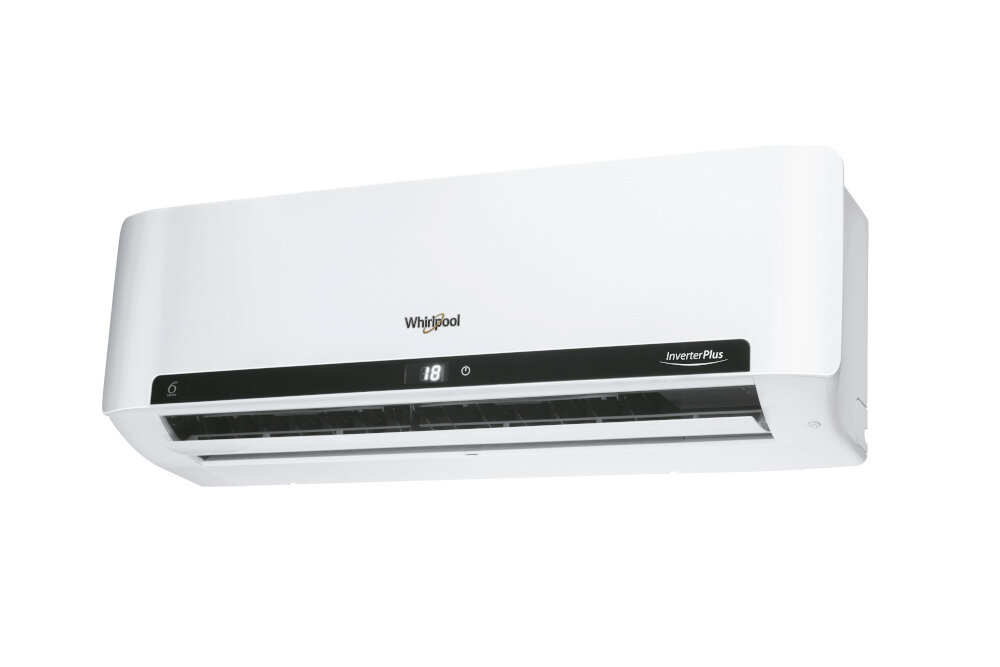 Klimatyzator WHIRLPOOL Split SPIW318L z usługą montażu filtr węglowy technologia trybu Snu oświetlenia LED automatyczny restart timer