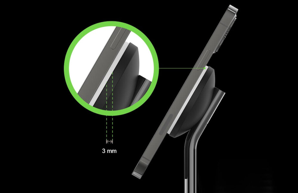 Ładowarka indukcyjna BELKIN MagSafe 2w1 15W kompatybilnosc 2 w 1 ladowanie