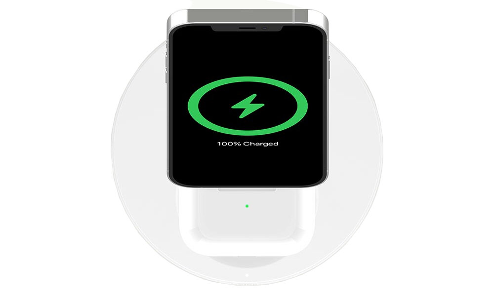 Ładowarka indukcyjna BELKIN MagSafe 2w1 15W czujnik moc ładowanie indukcja