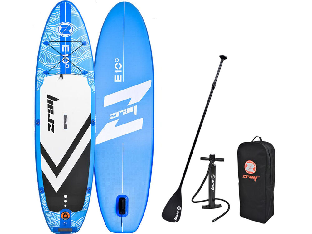 Deska SUP ZRAY E10 Evasion Deluxe 297 x 76 x 13 cm elementy zestaw