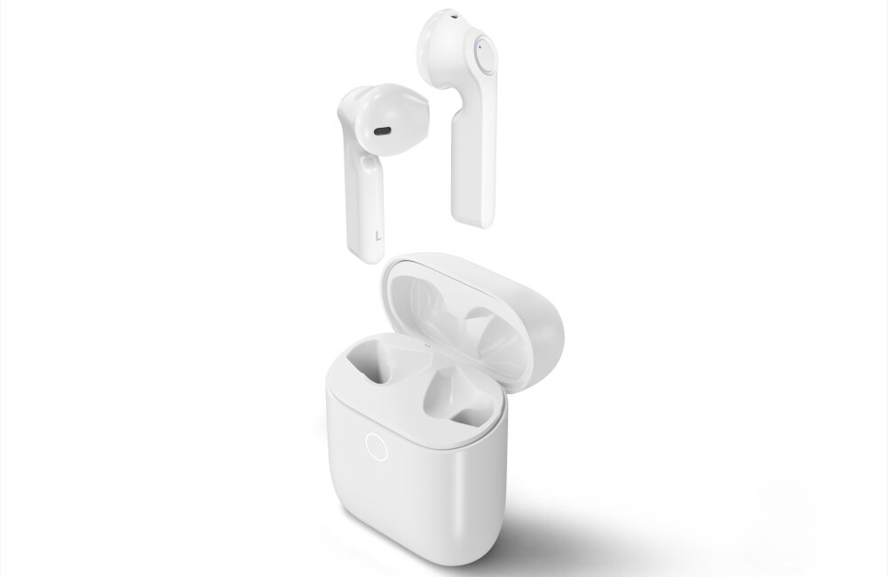 SŁUCHAWKI BLUETOOTH PANASONIC RZ-B100WDE-K TWS DOUSZNE BIALE ergonomiczna konstrukcja